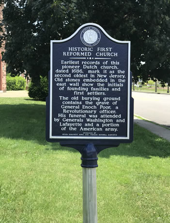 Dutch Reform Church Sign 